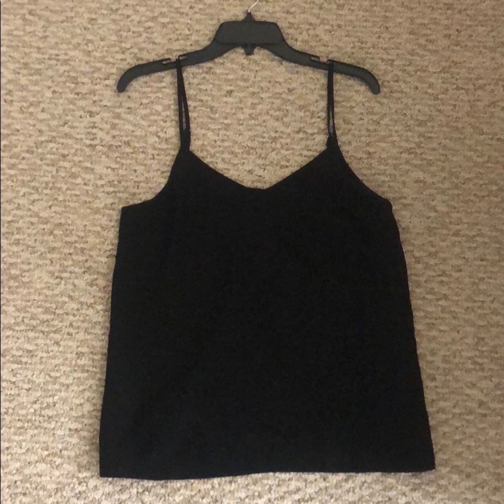 BANANA REPUBLIC black camisole size M
